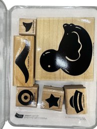 Stampin' Up! Rubber Ducky Stamp Set - Set Of 6