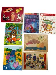 Misc Wooden And Cardboard Children's Puzzles