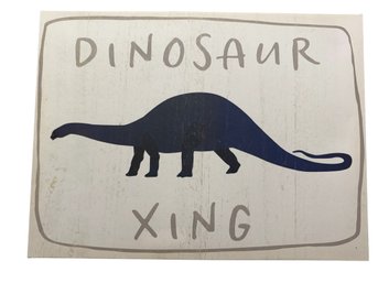 Dinosaur Xing Canvas Picture