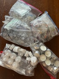 Misc Tealight Candles, Battery Operated Tealight Candles, Christmas Tree Lights, Mini Suction Cups