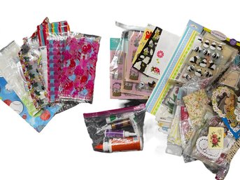 Misc Stickers, Glue And Bags