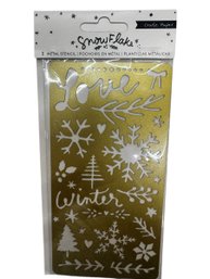 Snowflake Metal Stencil