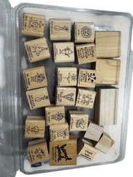 Stampin' Up! Misc Mini Stamps And Extrta Blocks