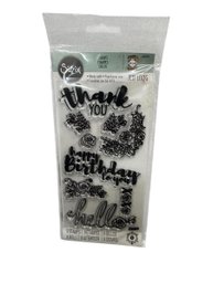 Sizzix Thank You Stamps