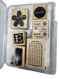 Stampin' Up! Be Happy Stamp Set - Set Of 6