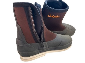 Cabela's Fishing Deck Boots, Ankle High, Size Medium