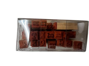 Miniature Alphabet Stamp Set