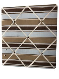 Fabric Bullitin Board (stripe)