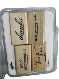 Stampin' Up! Much Appreciated Stamp Set - Set Of 4