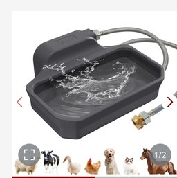 (New) Automatic Water Dispenser For Large Dogs Patented Outdoor Dog Water Feeder