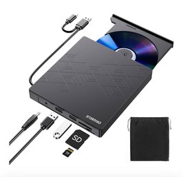 External DVD Drive, CD Drive USB 3.0 Typle C CD/DVD ROM /-RW Adapter