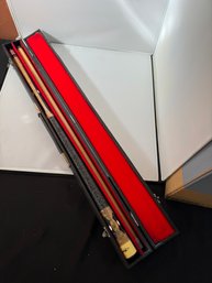 Pool Cue With Case