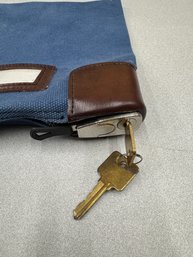LOCKING NIGHT DEPOSIT BANK MONEY BAG 2 Keys