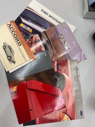 80s Car Brochures