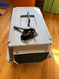 Small Pet Crate & Leash