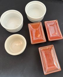 Serving Bowls And Mini Plates