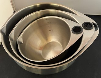 3 Stainless Mixing Bowls