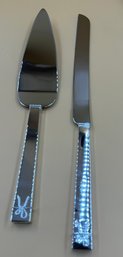 Vera Wang Knife And Server For Wedding Cake ( Appear New )