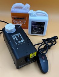 Halloween Fog Machine And Liquids