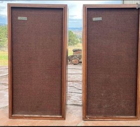 Speakers Vintage Scott Pair