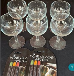 Wine Glases & Markers