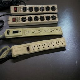 4 Heavy Duty Power Strips