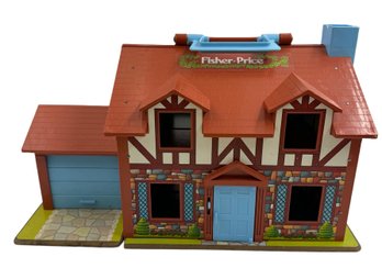 Vintage 1980s Fisher Price Little People House