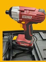 1/2  Cordless Impact Wrench With Battery & Charger