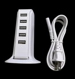 Multiple 5 Port USB Travel Wall Charger Power Adapter For IPhone Android Samsung