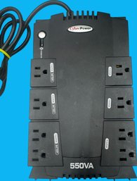CyberPower Uninterruptible Power Supply (UPS) 550VA ** With Battery **