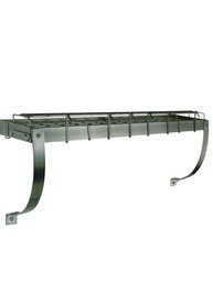 Dual Use Pot/wine Rack Stainless  (new In Box )