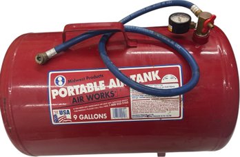 Portable Air Tank  9 Gals