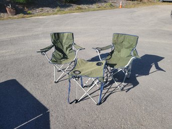 Ozark Trail Camping Chairs And Table