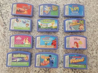 Lot Of 12 Leapfrog Leapster Games