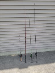 Lot Of 4 Fishing Rods