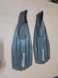 Pair Of Swim Flippers, Diving, Snorkeling