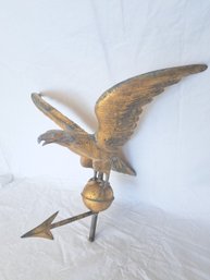 Eagle Weathervane With Original Gilt