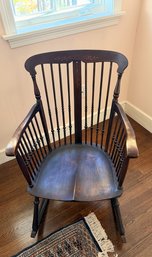 Edwardian Style Mahogany Rocking Chair