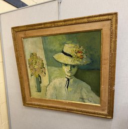 Vintage Paris France Painting Signed