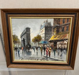 Vintage French Painting