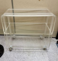 Vintage Lucite Type Table