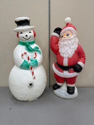 Vintage Blow Mold Christmas Decor