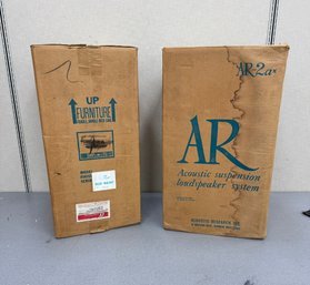 Vintage AR 2aX   Oiled Walnut Finish Speakers***NEW PHOTOS ADDED***