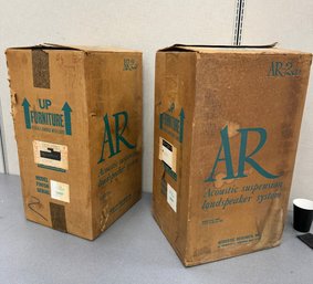 Vintage AR2aX Cherry Finish Speakers