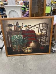Vintage Artist Signed Framed Painting