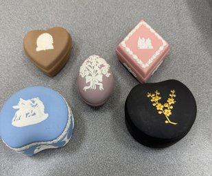 Wedgwood England  Lot Small Boxes