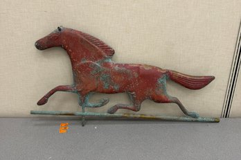 Patinated Horse Weather Vane