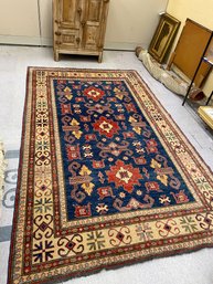 Handmade Oriental Rug With Natural Vegetable Dye Colors
