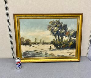 Artist Signed Painting By Martinelli