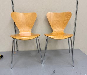Pair Euro Style Chairs